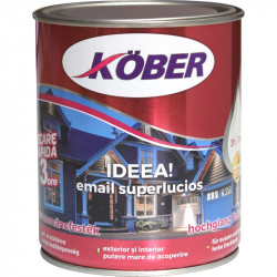 Vopsea Email Ideea Lemn/metal Kober Int/ext Brun 0.75l