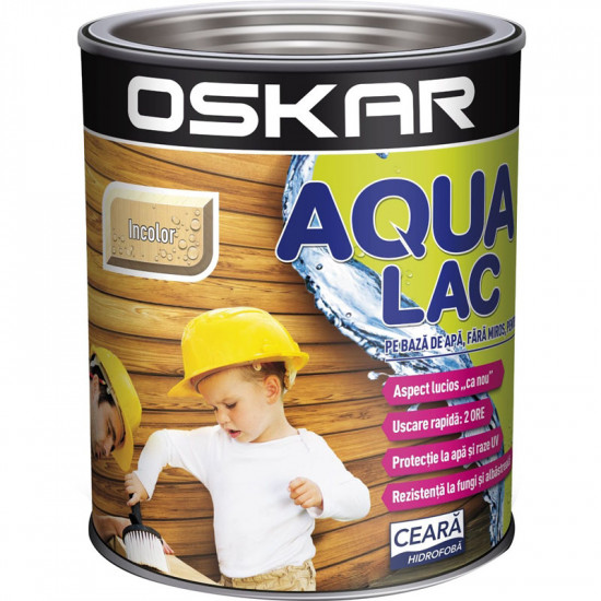 Lac Oskar Aqua Incolor 0.75l