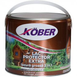 Lac Protector Extra Kober 3 In 1 Pt Lemn Int/ext Mahon 4 L