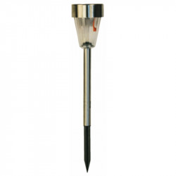 Lampa Solara Led Prisma Crom 7.5x7.5x40cm