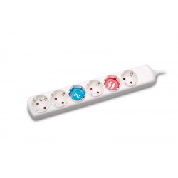 Prelungitor 3m 6prize 3x1.5