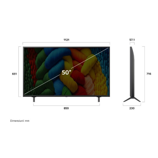Televizor Lg Nanocell 50nano80a3b 126 Cm Smart 4k Ultra Hd Clasa F Televizor Lg Nanocell 50nano80a3b 126 Cm Smart 4k Ultra Hd Clasa F