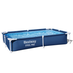 Piscina Bestway Dreptunghiulara Cu Cadru Metalic 2.21 M X 1.5 M X 43 Cm