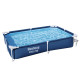 Piscina Bestway Dreptunghiulara Cu Cadru Metalic 2.21 M X 1.5 M X 43 Cm