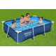 Piscina Bestway Dreptunghiulara Cu Cadru Metalic 2.59 M X 1.7 M X 61 Cm