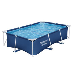 Piscina Bestway Dreptunghiulara Cu Cadru Metalic 2.59 M X 1.7 M X 61 Cm