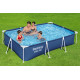 Piscina Bestway Dreptunghiulara Cu Cadru Metalic 3 M X 2.01 M X 66 Cm Piscina Bestway Dreptunghiulara Cu Cadru Metalic 3 M X 2.01 M X 66 Cm