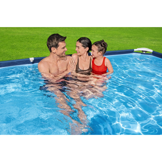 Piscina Bestway Dreptunghiulara Cu Cadru Metalic 3 M X 2.01 M X 66 Cm Piscina Bestway Dreptunghiulara Cu Cadru Metalic 3 M X 2.01 M X 66 Cm