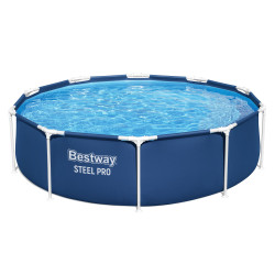 Piscina Bestway Rotunda Cu Cadru Metalic 3.05 M X 76 Cm