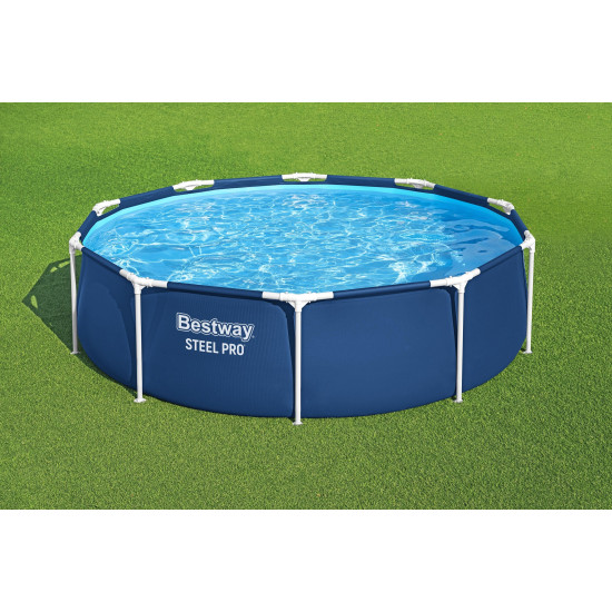 Piscina Bestway Rotunda Cu Cadru Metalic 3.05 M X 76 Cm