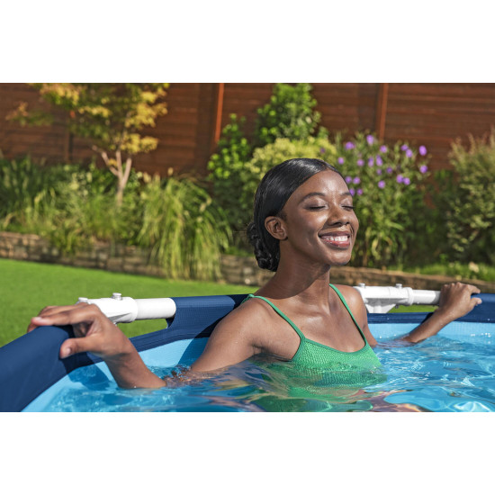 Piscina Bestway Rotunda Cu Cadru Metalic 3.05 M X 76 Cm