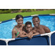 Piscina Bestway Rotunda Cu Cadru Metalic 3.05 M X 76 Cm