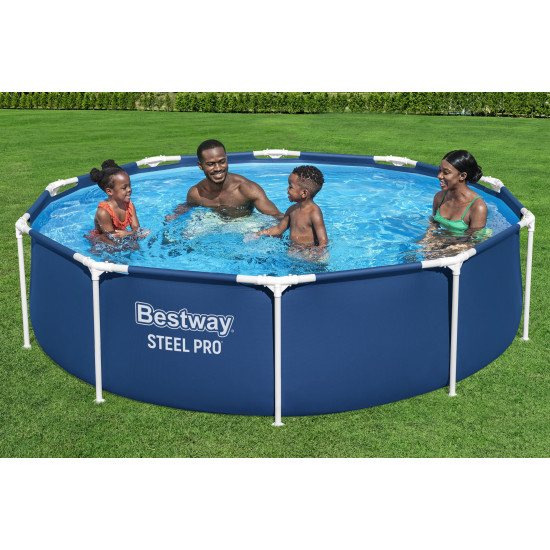 Piscina Bestway Rotunda Cu Cadru Metalic 3.05 M X 76 Cm