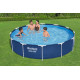Piscina Bestway Rotunda Cu Cadru Metalic 3.66 M X 76 Cm