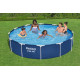 Piscina Bestway Rotunda Cu Cadru Metalic 3.66 M X 76 Cm