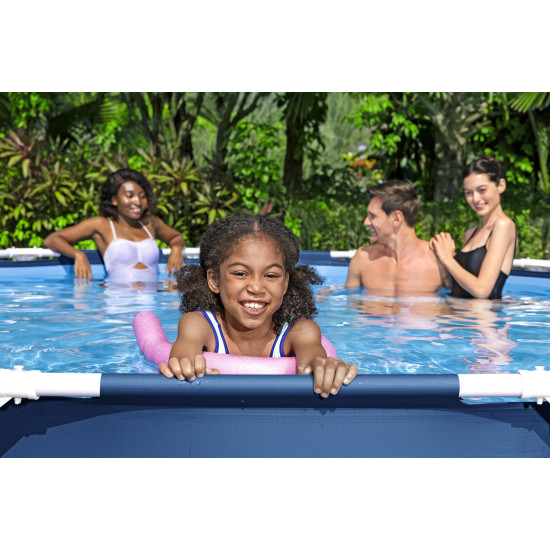 Piscina Bestway Rotunda Cu Cadru Metalic 3.66 M X 76 Cm