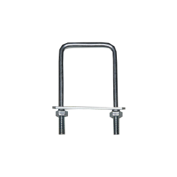 Brida Gard Pentru Stalp 60x40mm Zn Brida Gard Pentru Stalp 60x40mm Zn
