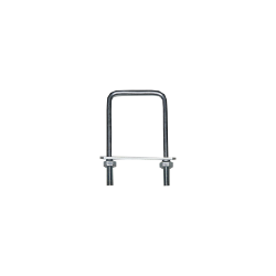 Brida Gard Pentru Stalp 60x40mm Zn
