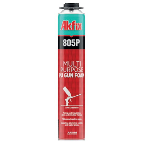 Spuma Pu De Montaj Cu Pistol 750ml Akfix 805p