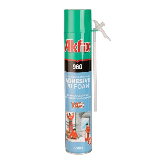 Spuma Adeziv Pu Pentru Pai 750ml Gw.850 4s Akfix 960