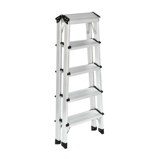 Scara Aluminiu Dubla Alx 2x5 Trepte Inaltime 1.04m 150 Kg Scara Aluminiu Dubla Alx 2x5 Trepte Inaltime 1.04m 150 Kg