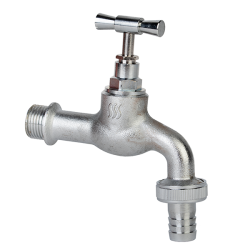 Robinet Hydro Pt Cismea Dublu Serviciu Din Alama Cromata Si Stut 3/4