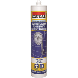 Silicon Sanitar Transparent 280ml Soudal