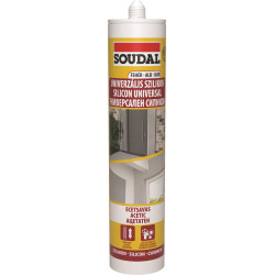 Silicon Universal Alb 280ml Soudal