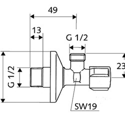 Robinet Coltar Schell 1/2-1/2