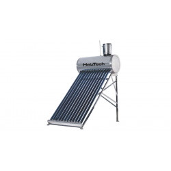 Panou Colector Solar Inox 12 Tuburi+ Boiler 120l Heiztech Nepresurizat