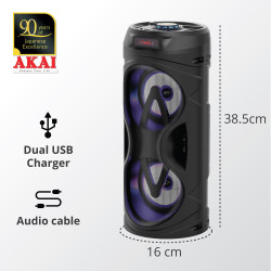 Boxa Portabila Akai Cu Bt Abts-530bt