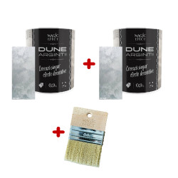 Pachet Magic Efect 1+1  Silver Sand 0.9l +pensula
