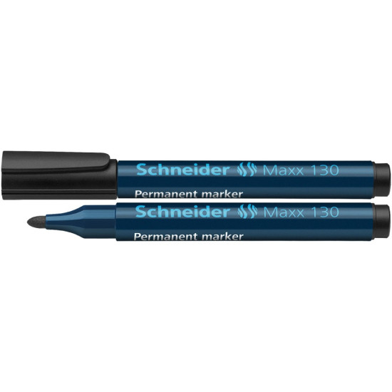 Marker Permanent Varf Rotund 1-3mm Schneider 130 Negru