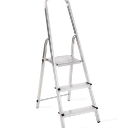 Scara Aluminiu 3 Trepte Unilaterala  125 Kg