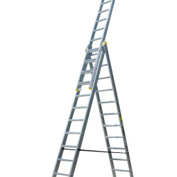 Scara Aluminiu 3 Tronsoane Bs-dw 3x13 Trepte