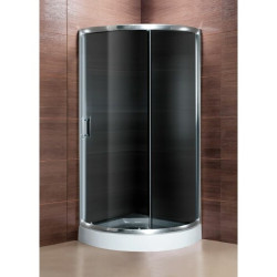 Cabina Dus 90x90 Semirot. St. Gri 5mm S264 Gladys