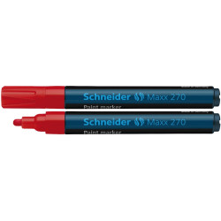 Marker Cu Vopsea 1-3mm Schneider 270 Rosu