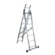 Scara Aluminiu Alx Adaptabila 3x7 Trepte Inaltime 4.07m 150 Kg Scara Aluminiu Alx Adaptabila 3x7 Trepte Inaltime 4.07m 150 Kg