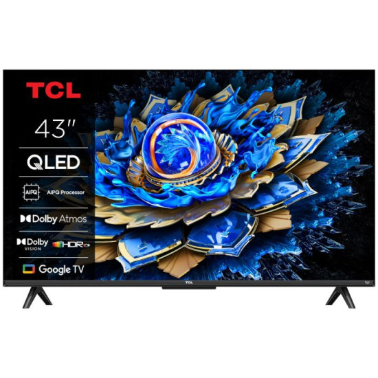 Televizor Smart Tcl Qled 43t69c 108cm Ultra Hd 4k Clasa G