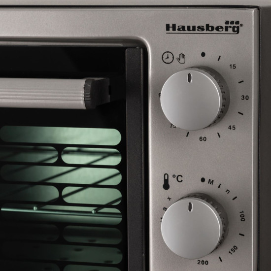 Cuptor Electric Hausberg Hb-9320 1420w 38l Negru