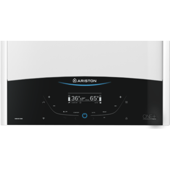 Centrala Ariston Genus One Wifi 24kw 3301777 + Kit Evac 3318073
