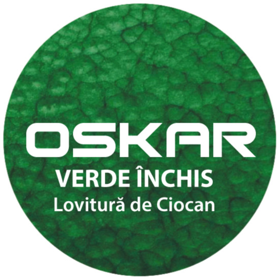 Vopsea Email Oskar Rugina Emal Verde Inchis Lovitura Ciocan 2.5l