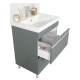 Baza Seria S786 Sertar Antracit 60cm +lavoar 2060