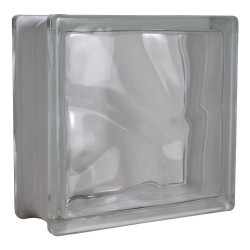 Caramida Sticla Transparenta Wave 19x19x8 Regata