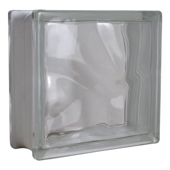 Caramida Sticla Transparenta Wave 19x19x8 Regata