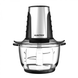 Tocator Albatros Tc500x 500w 2 Cutite Negru/inox