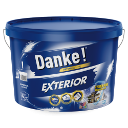 Vopsea Lavabila Danke Alb Exterior 5l