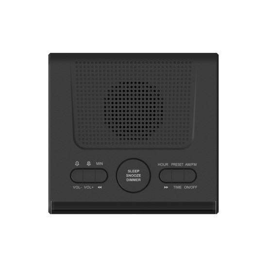 Radio Cu Ceas Digital Acr-2010 Negru