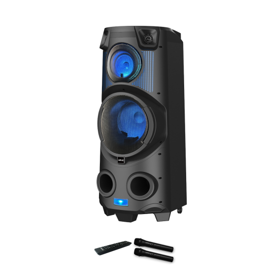 Boxa Portabila Cu Glob Luminos Si 2 Microfoane Wireless 120w Party Speaker 500 Boxa Portabila Cu Glob Luminos Si 2 Microfoane Wireless 120w Party Speaker 500
