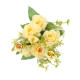 Aranjament Cu Trandafiri Roses Galben 20cm